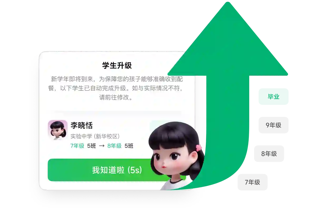 批量学生升级